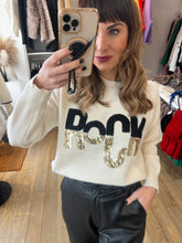 Load image into Gallery viewer, Rock Glitter Jumper Cream
