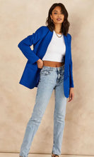 Load image into Gallery viewer, OVERSIZED BLAZER IN SAX BLUE
