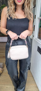 Vegan Leather Shoulder Bag